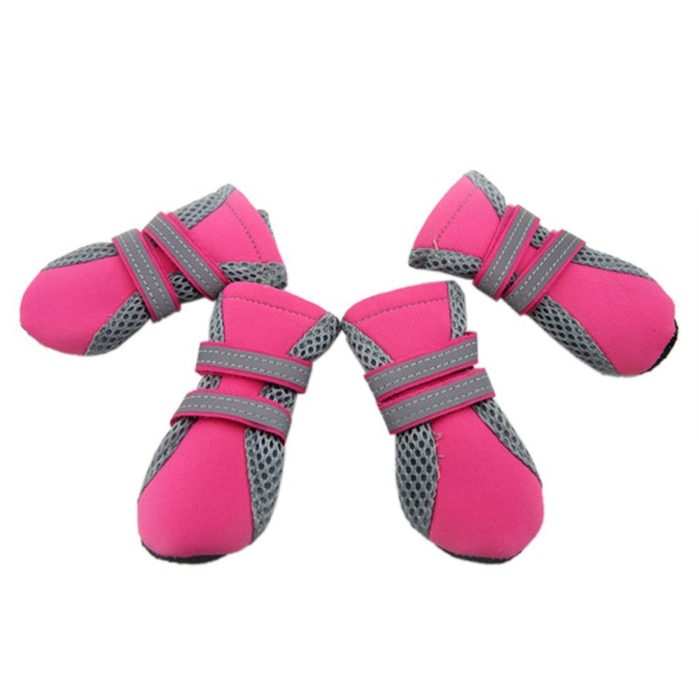 Reflective Waterproof Pet Shoes for Small Medium Dogs