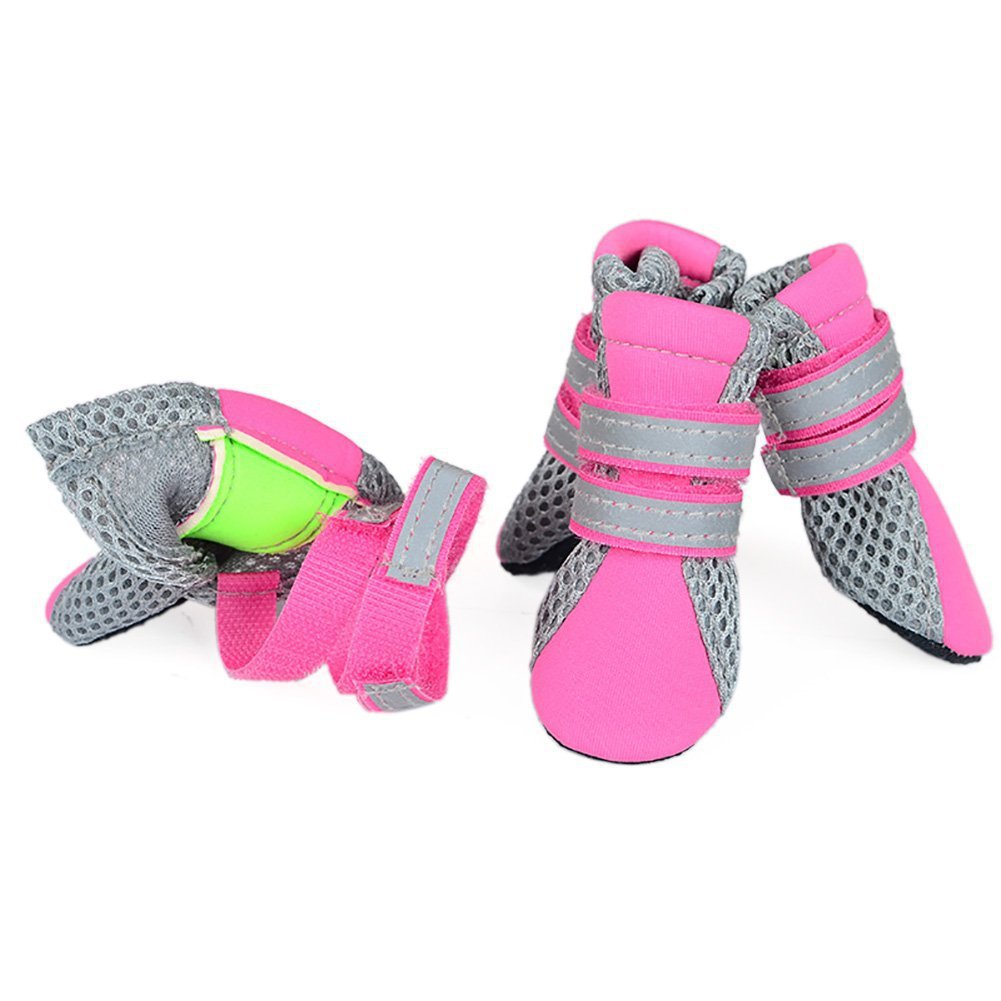 Reflective Waterproof Pet Shoes for Small Medium Dogs