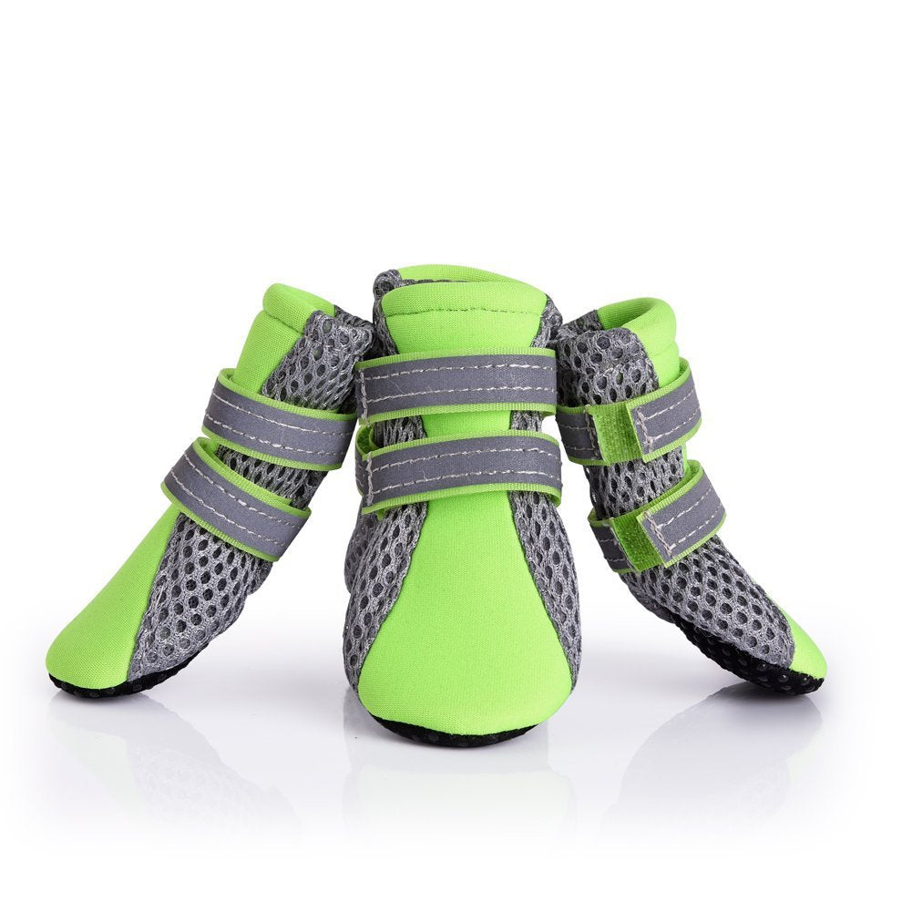 Reflective Waterproof Pet Shoes for Small Medium Dogs