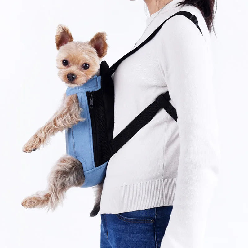 🐶💖Denim Pet Dog Backpack Carrier! 💖🐶