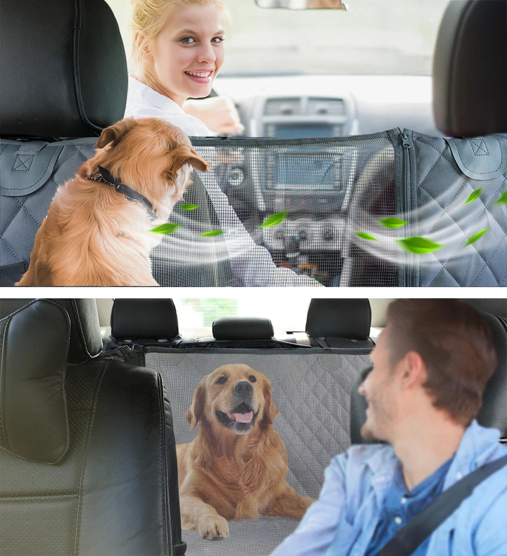 🐾 PETRAVEL Waterproof Dog Car Seat Cover 🐾