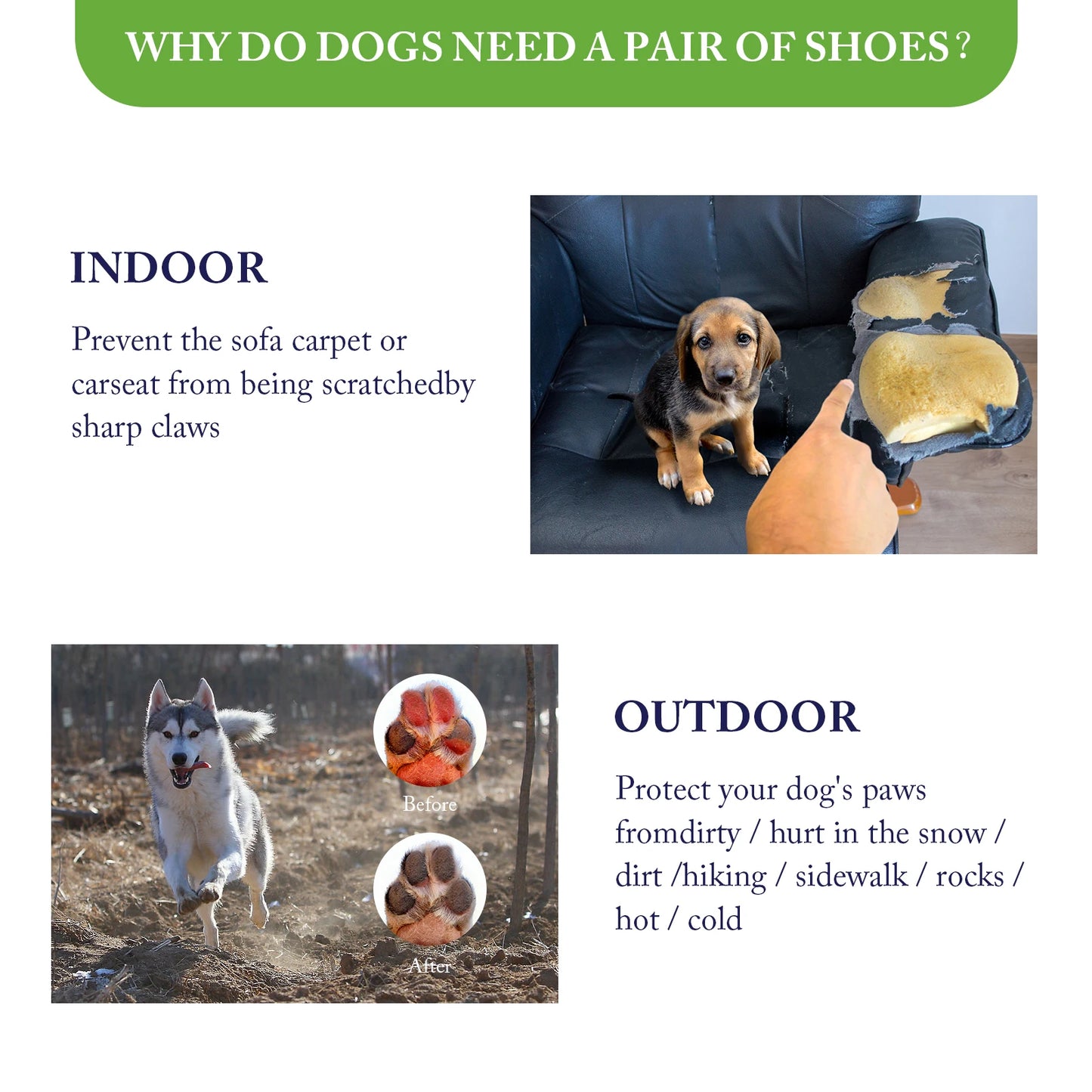 PawGuard Waterproof Dog Boots