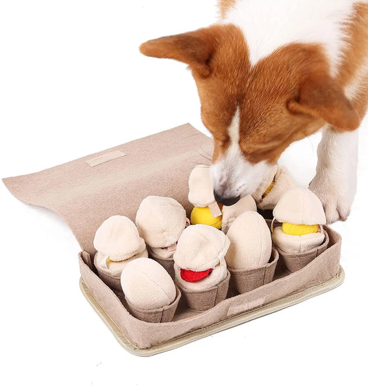 🍳 Egg-cellent Snuffle Mat 🥚