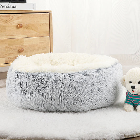 🍩 Plush Donut Bed 🐶