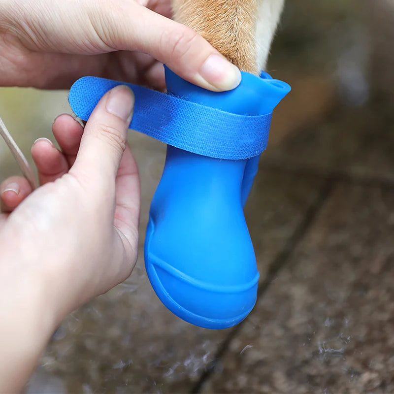 Pet Rainshoes Waterproof Anti-slip