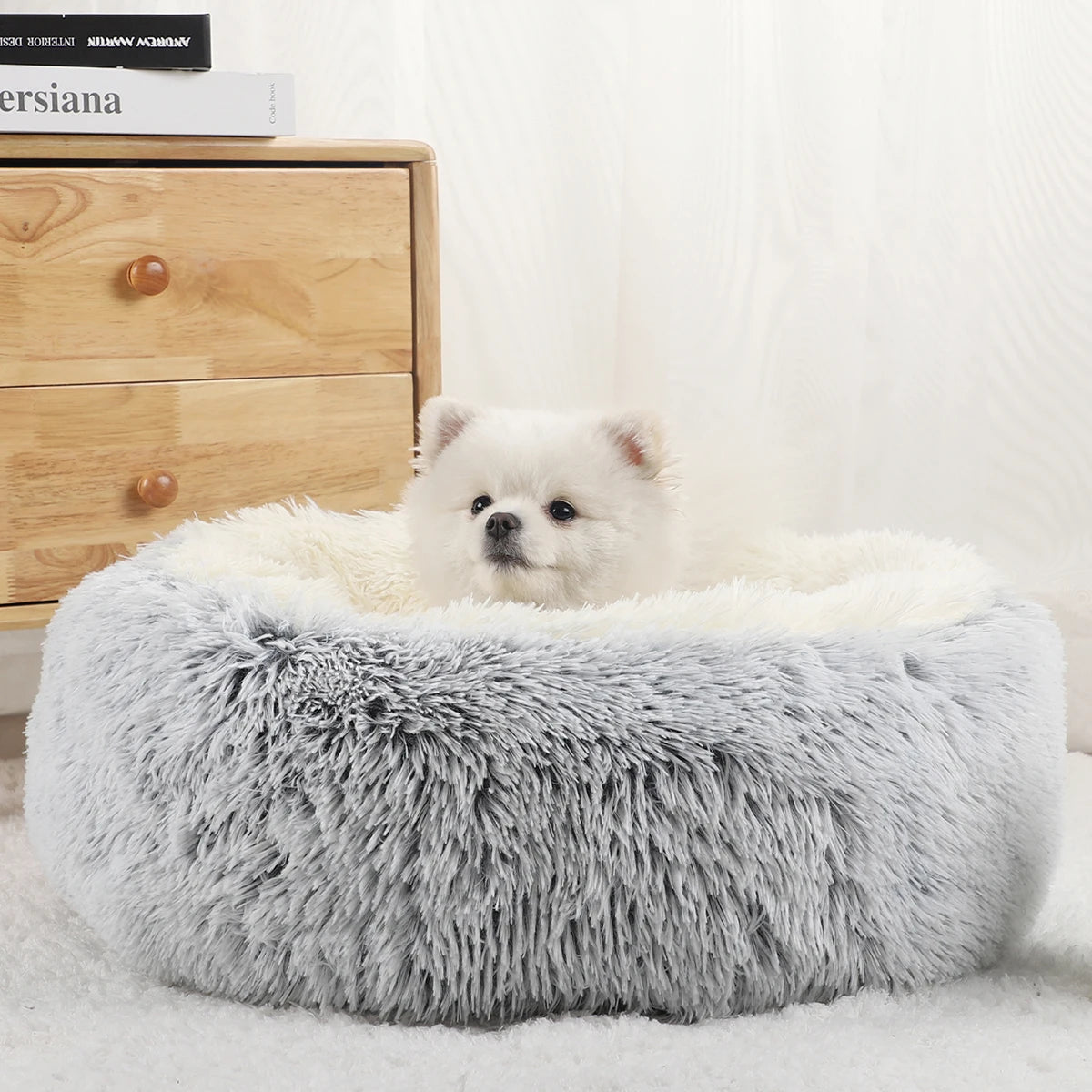 🍩 Plush Donut Bed 🐶