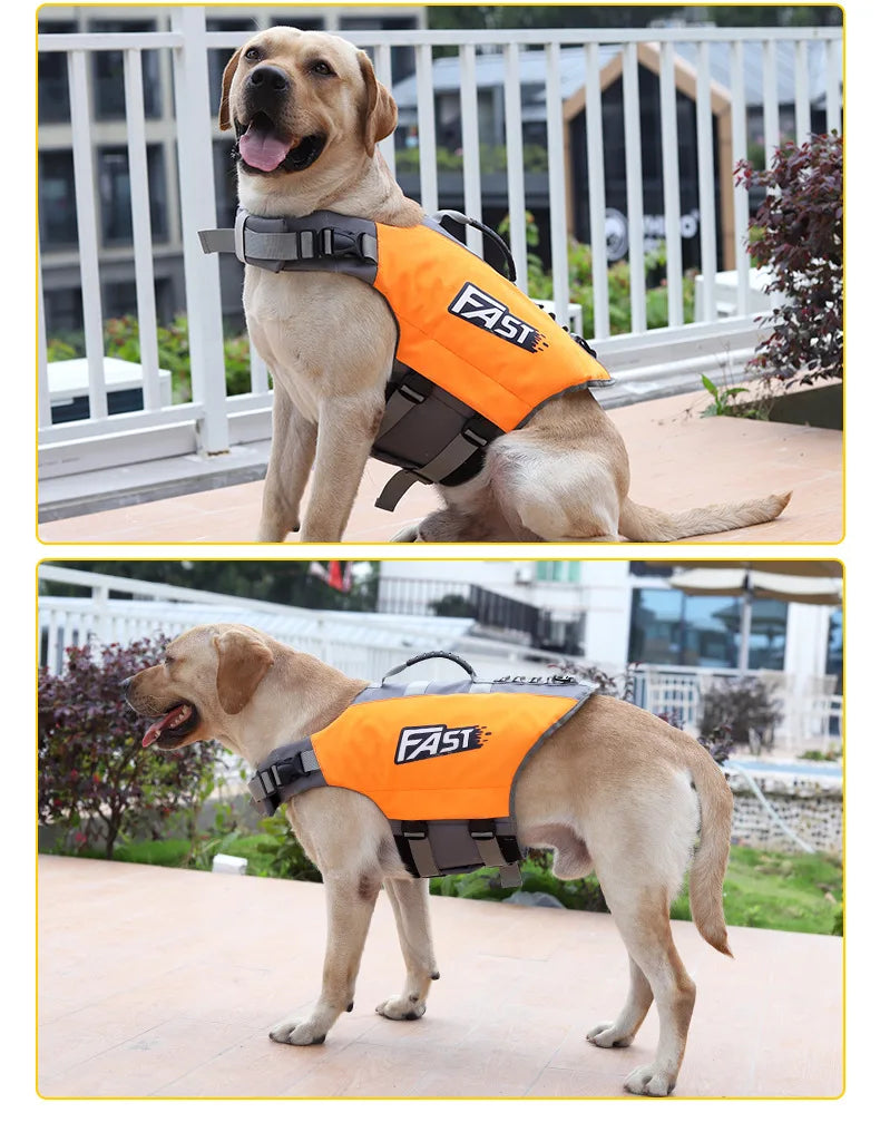 SafetyPup Reflective Dog Life Vest