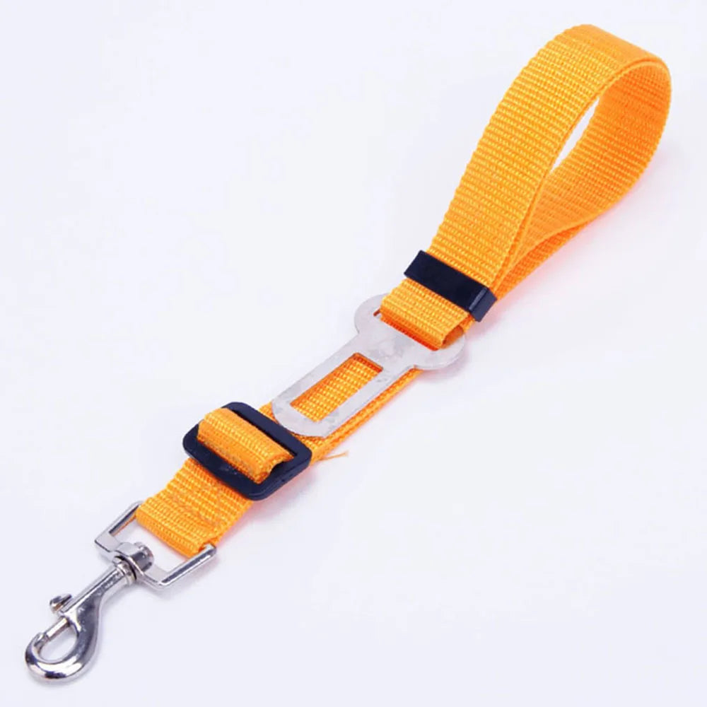 Reflective Retractable Dog Car Seat Belt Safety Leash 🐾