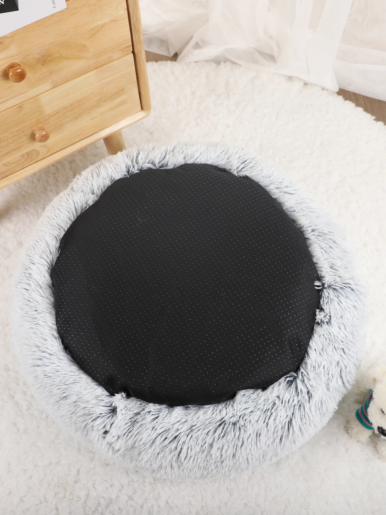 🍩 Plush Donut Bed 🐶