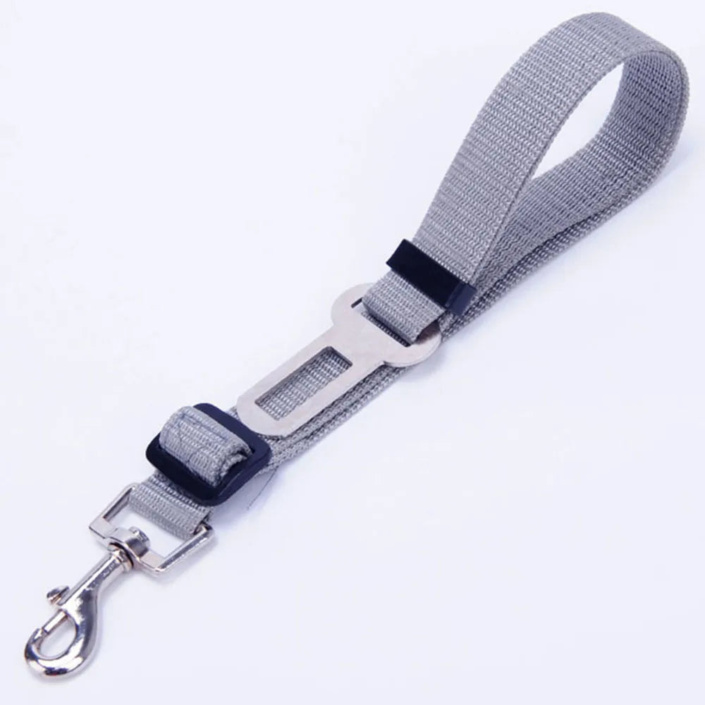 Reflective Retractable Dog Car Seat Belt Safety Leash 🐾