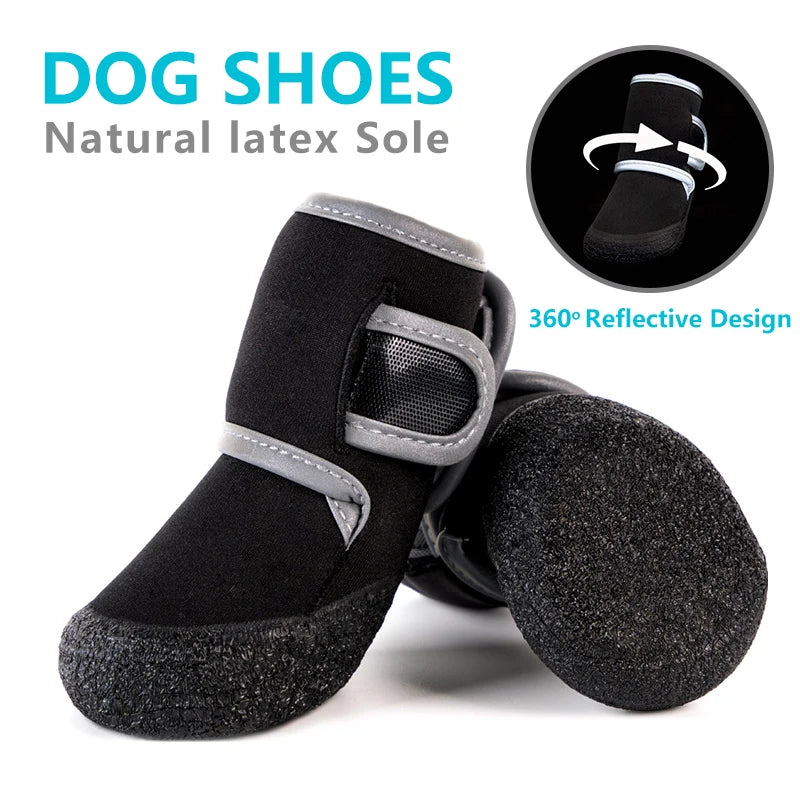 ReflectiPaws Waterproof Dog Shoes