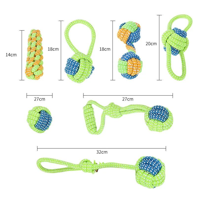 🎾 Playful Pup Rope Ball 🎾