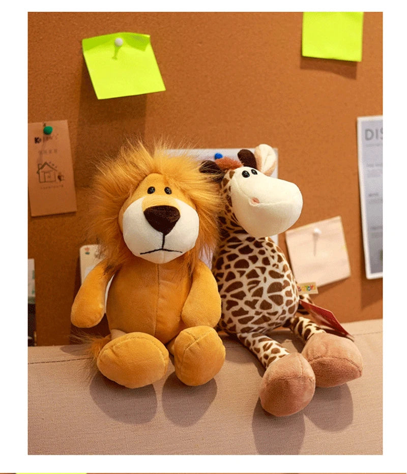 🦓 Jungle Friends Plush 🦁