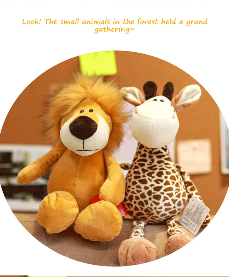 🦓 Jungle Friends Plush 🦁