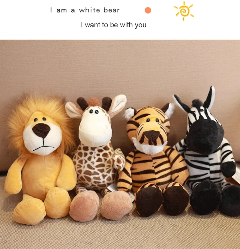 🦓 Jungle Friends Plush 🦁