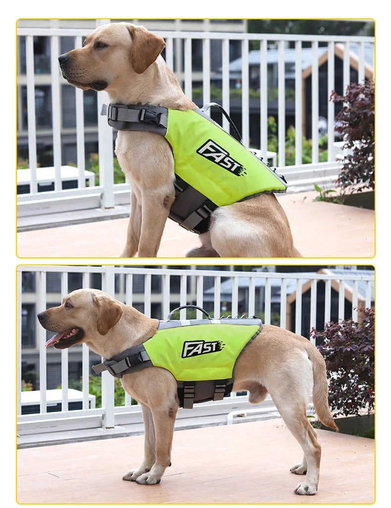 SafetyPup Reflective Dog Life Vest