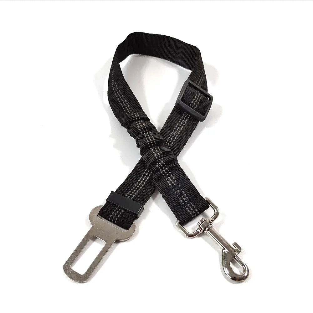 Reflective Retractable Dog Car Seat Belt Safety Leash 🐾