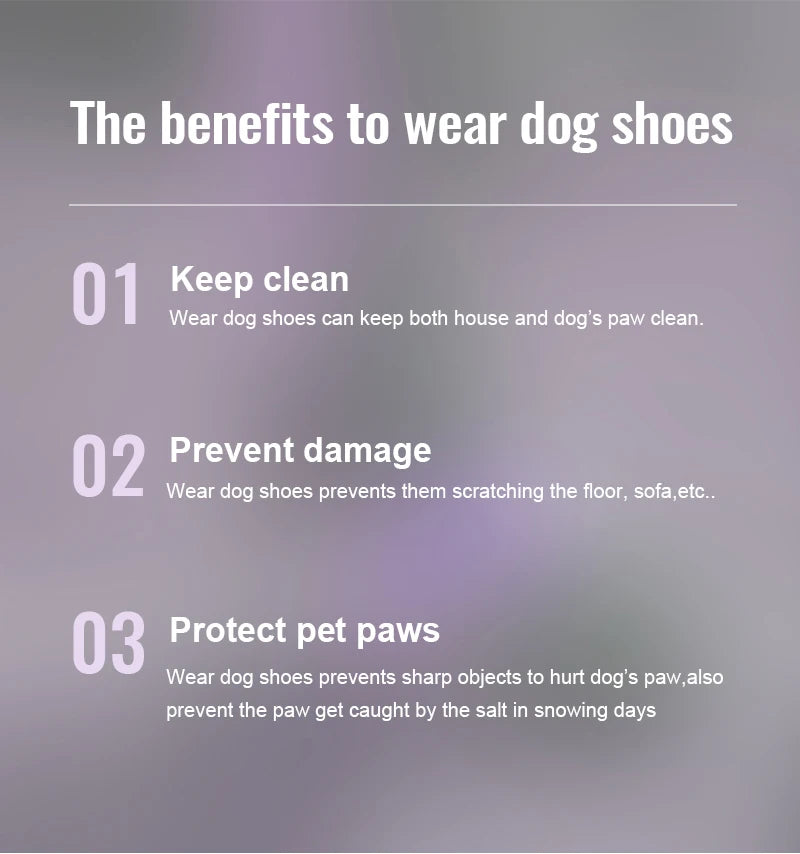 TruePaws Breathable Dog Shoes with TPR Sole