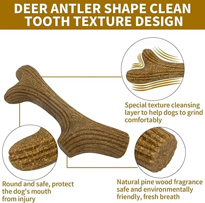 🌟 Tough Antler Chew Toy 🌲