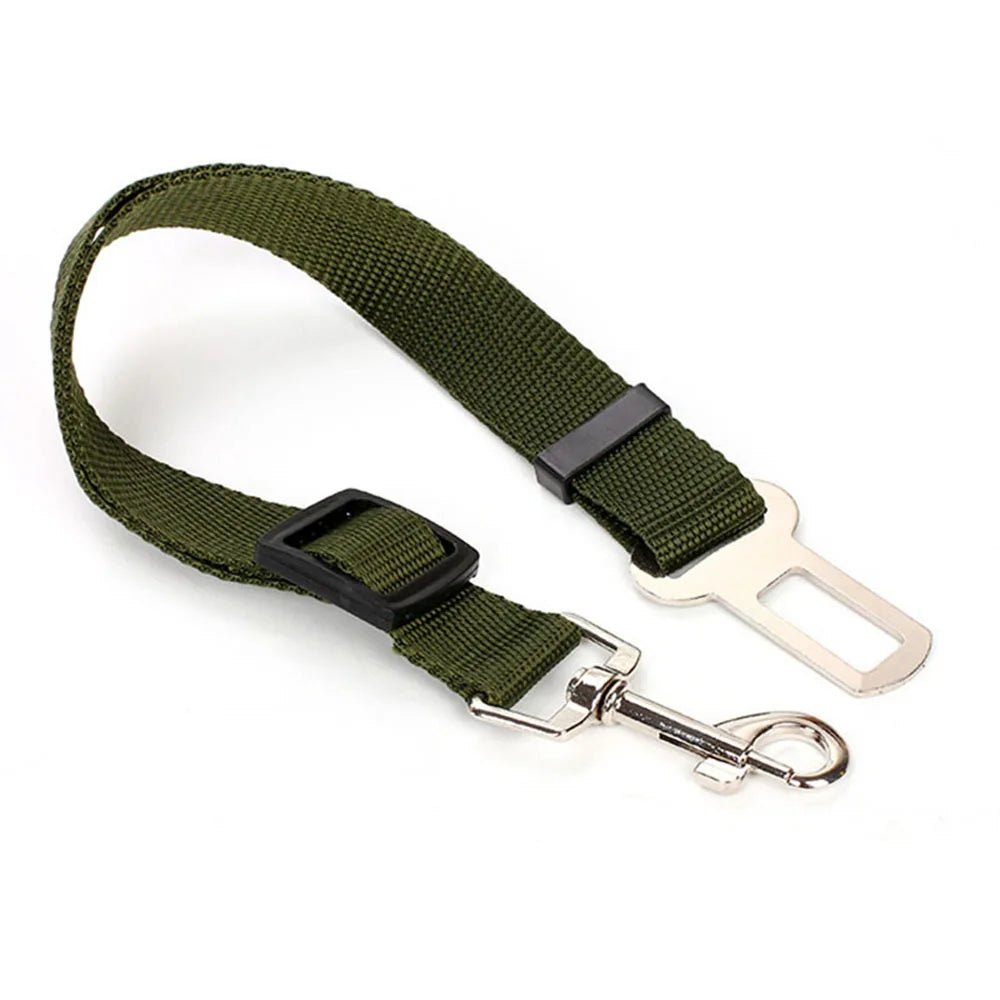 Reflective Retractable Dog Car Seat Belt Safety Leash 🐾