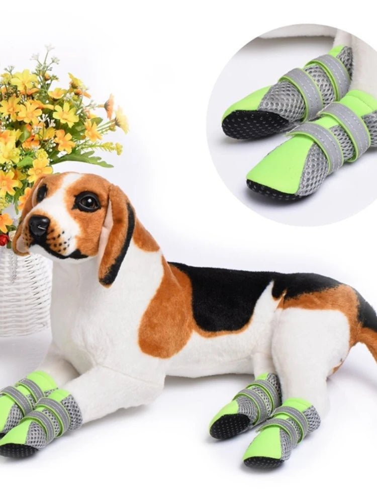 Reflective Waterproof Pet Shoes for Small Medium Dogs