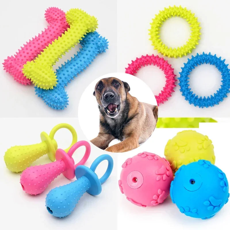 🦷 Squeaky Fun Ball for Small Dogs 🐶