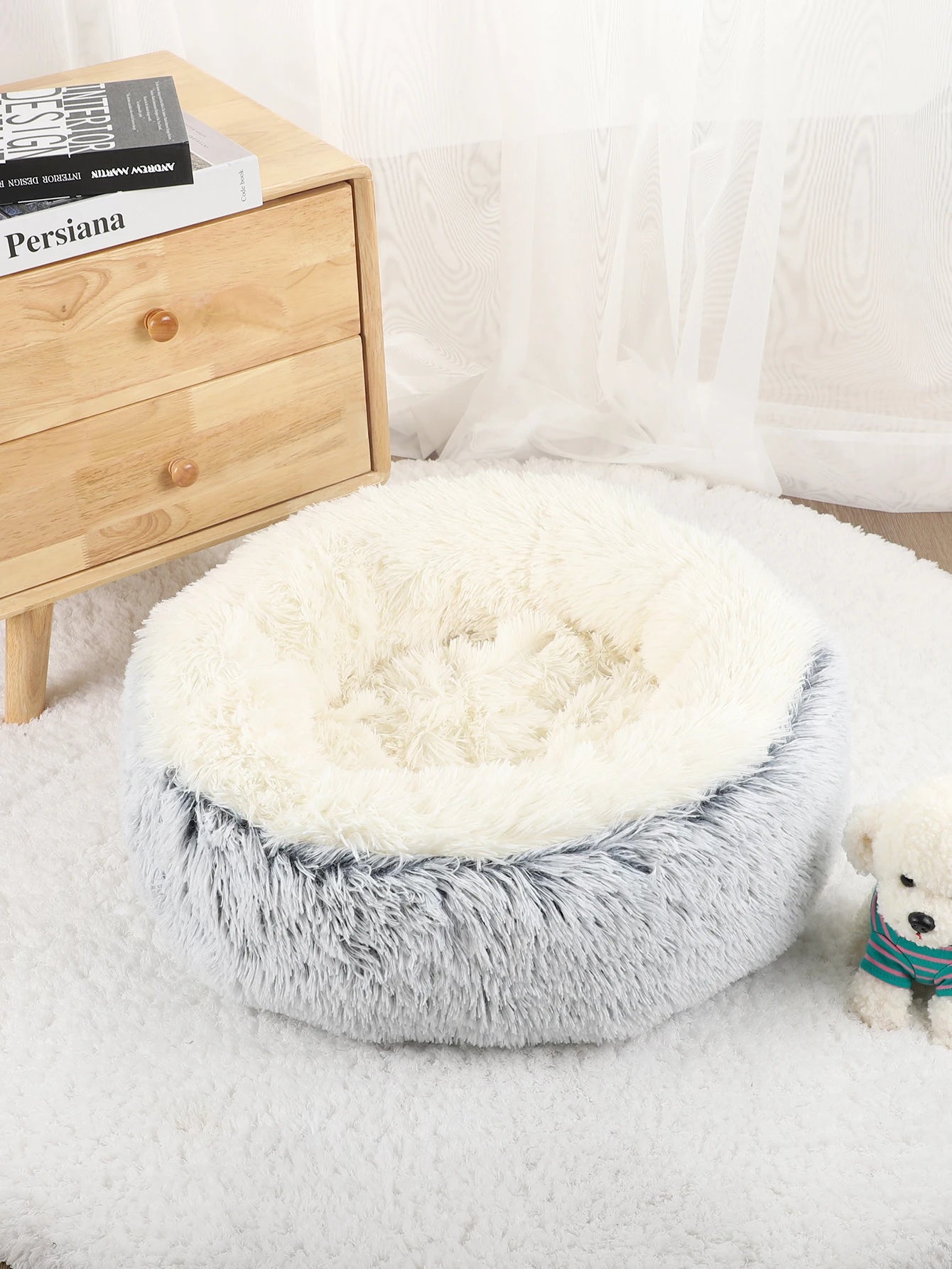 🍩 Plush Donut Bed 🐶