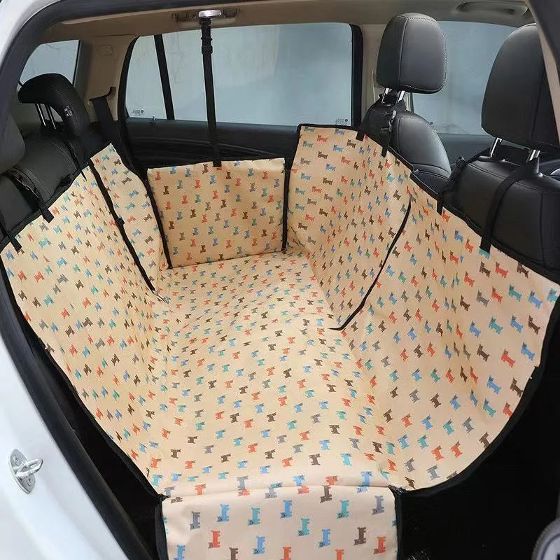 PawPrint Waterproof Car Seat Cover